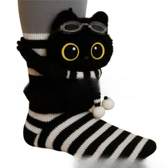 CozyCritter™ 3D Knit Animal Socks