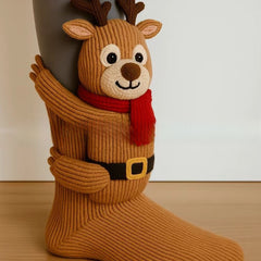 CozyCritter™ 3D Knit Animal Socks