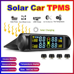 SolarGuard™ TPMS: Sun-Powered, Real-Time Tire Safety