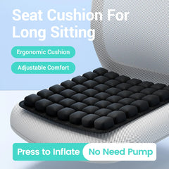 CloudEase™ Travel Cushion – Ultimate Neck & Back Comfort Anywhere