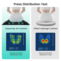 CloudEase™ Travel Cushion – Ultimate Neck & Back Comfort Anywhere