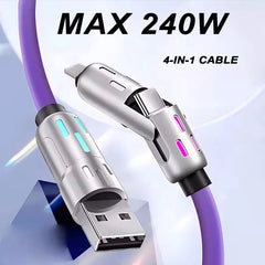 ChargeFlex™ 4-in-1 – Fast, Smooth, All-in-One