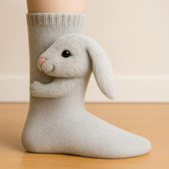CozyCritter™ 3D Knit Animal Socks