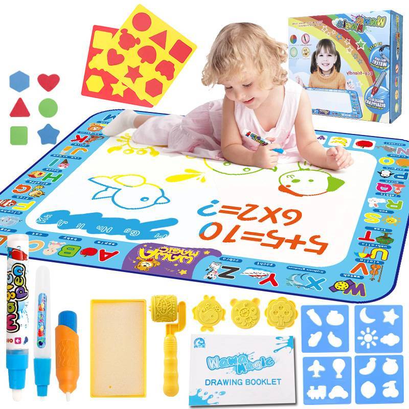 Color Writing Magic Water Canvas Graffiti Blanket