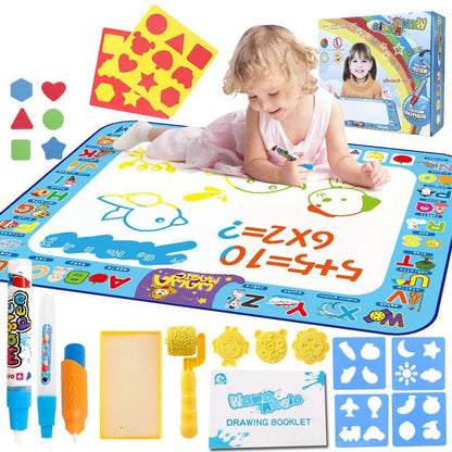 Color Writing Magic Water Canvas Graffiti Blanket