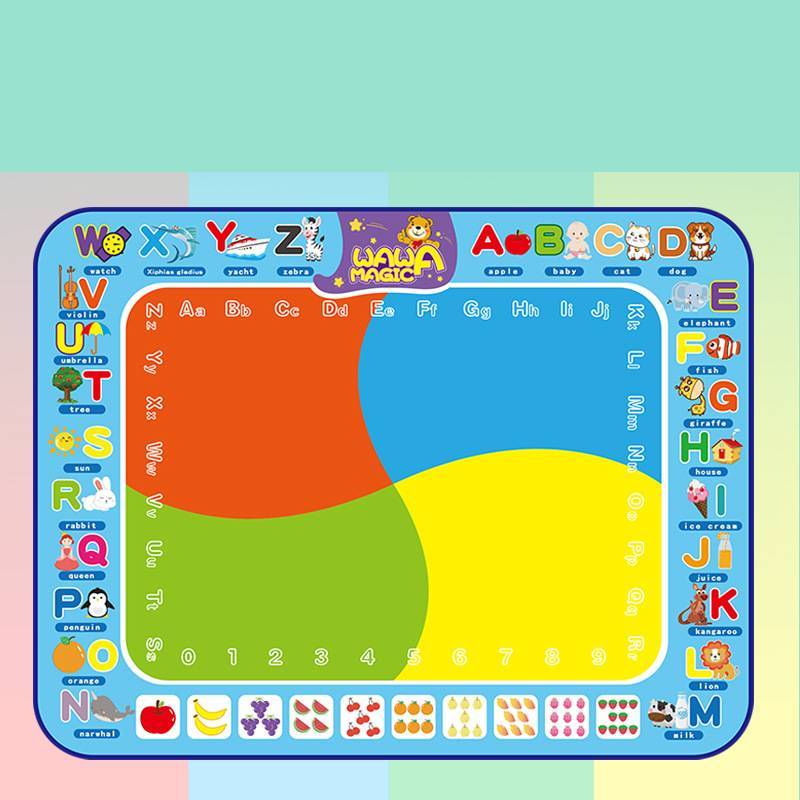 Color Writing Magic Water Canvas Graffiti Blanket