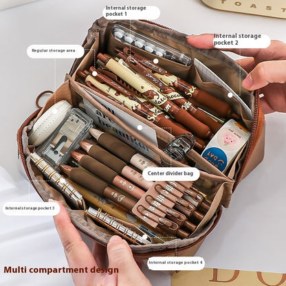 Multi-function storage bag with compartments