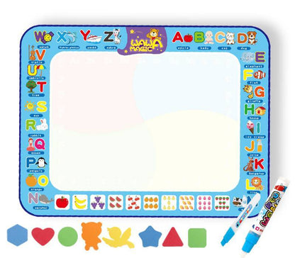 Color Writing Magic Water Canvas Graffiti Blanket