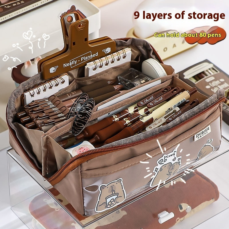 Multi-function storage bag with compartments