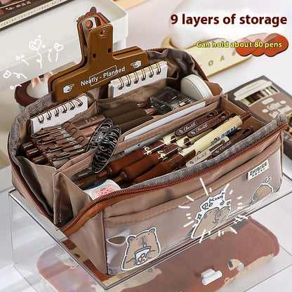 Multi-function storage bag with compartments