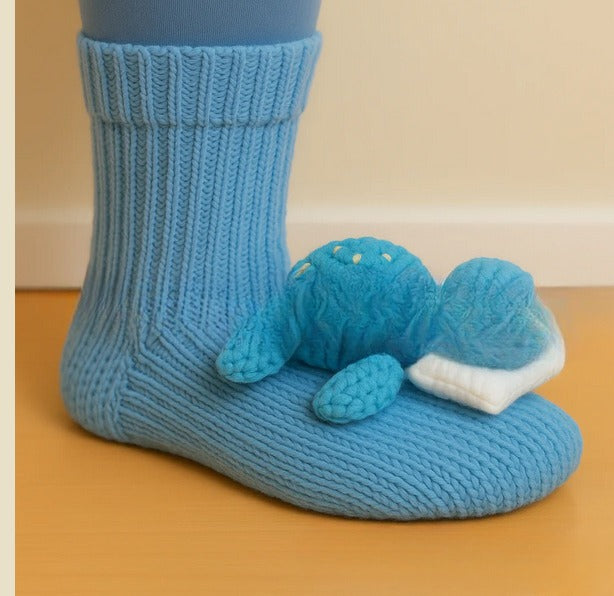 CozyCritter™ 3D Knit Animal Socks