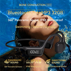 Xiaomi Mijia Bone Conduction Waterproof Bluetooth 5.4 Sports Headphones (32G MP3)
