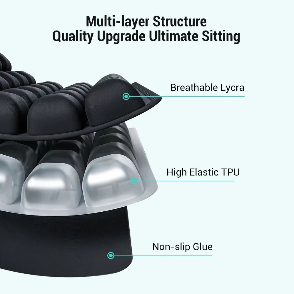 CloudEase™ Travel Cushion – Ultimate Neck & Back Comfort Anywhere