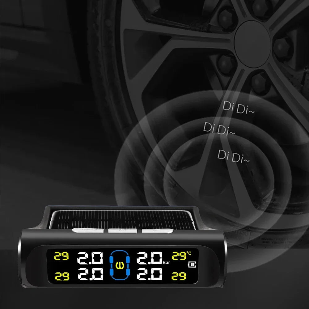 SolarGuard™ TPMS: Sun-Powered, Real-Time Tire Safety