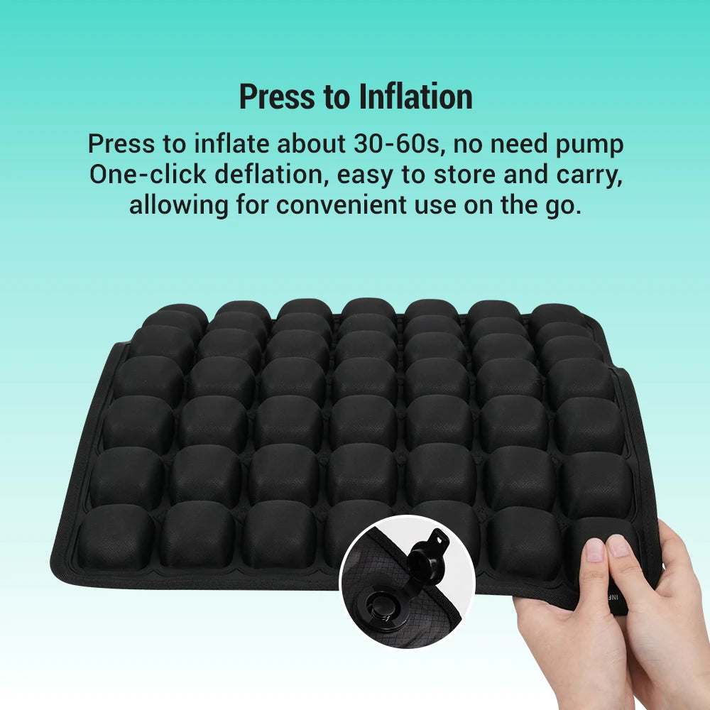 CloudEase™ Travel Cushion – Ultimate Neck & Back Comfort Anywhere