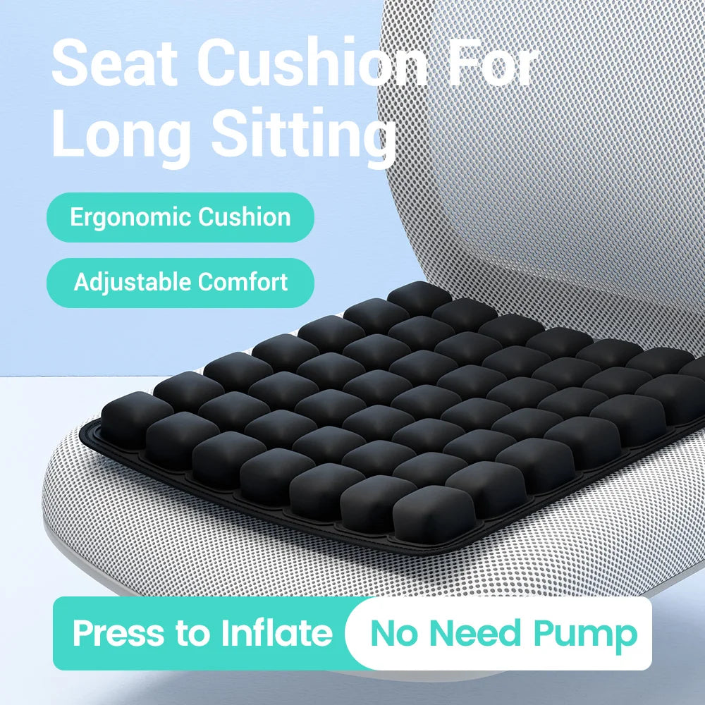 CloudEase™ Travel Cushion – Ultimate Neck & Back Comfort Anywhere