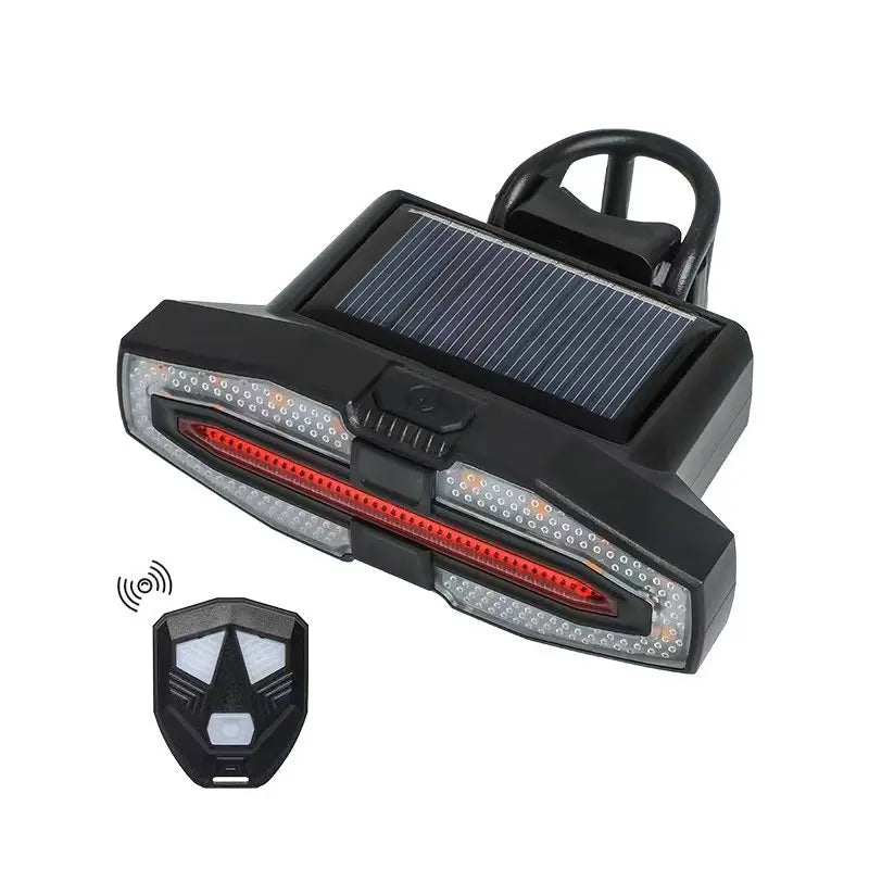 Wireless Bike Turn Signal Taillight with Remote – Rechargeable Cycling Rear Lamp