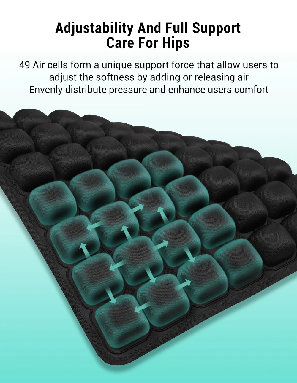 CloudEase™ Travel Cushion – Ultimate Neck & Back Comfort Anywhere