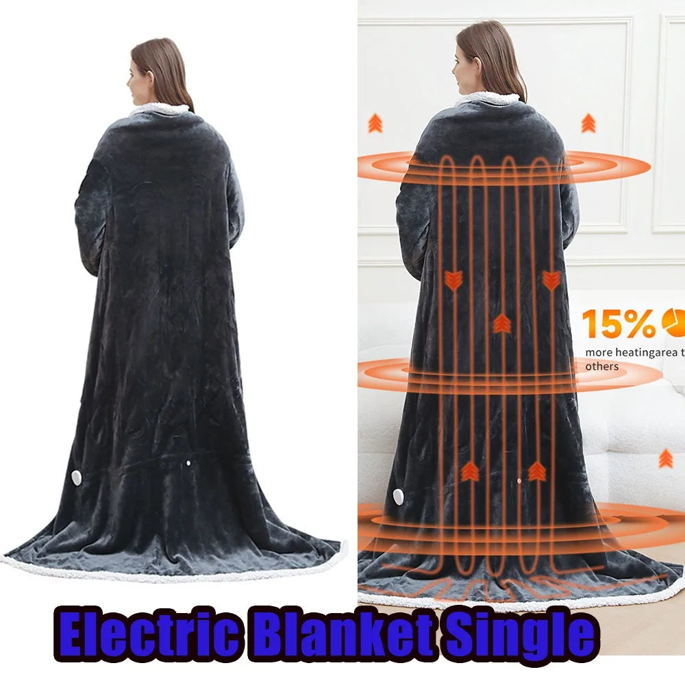 CozyHeat Ultra Plush Heated Blanket Wrap
