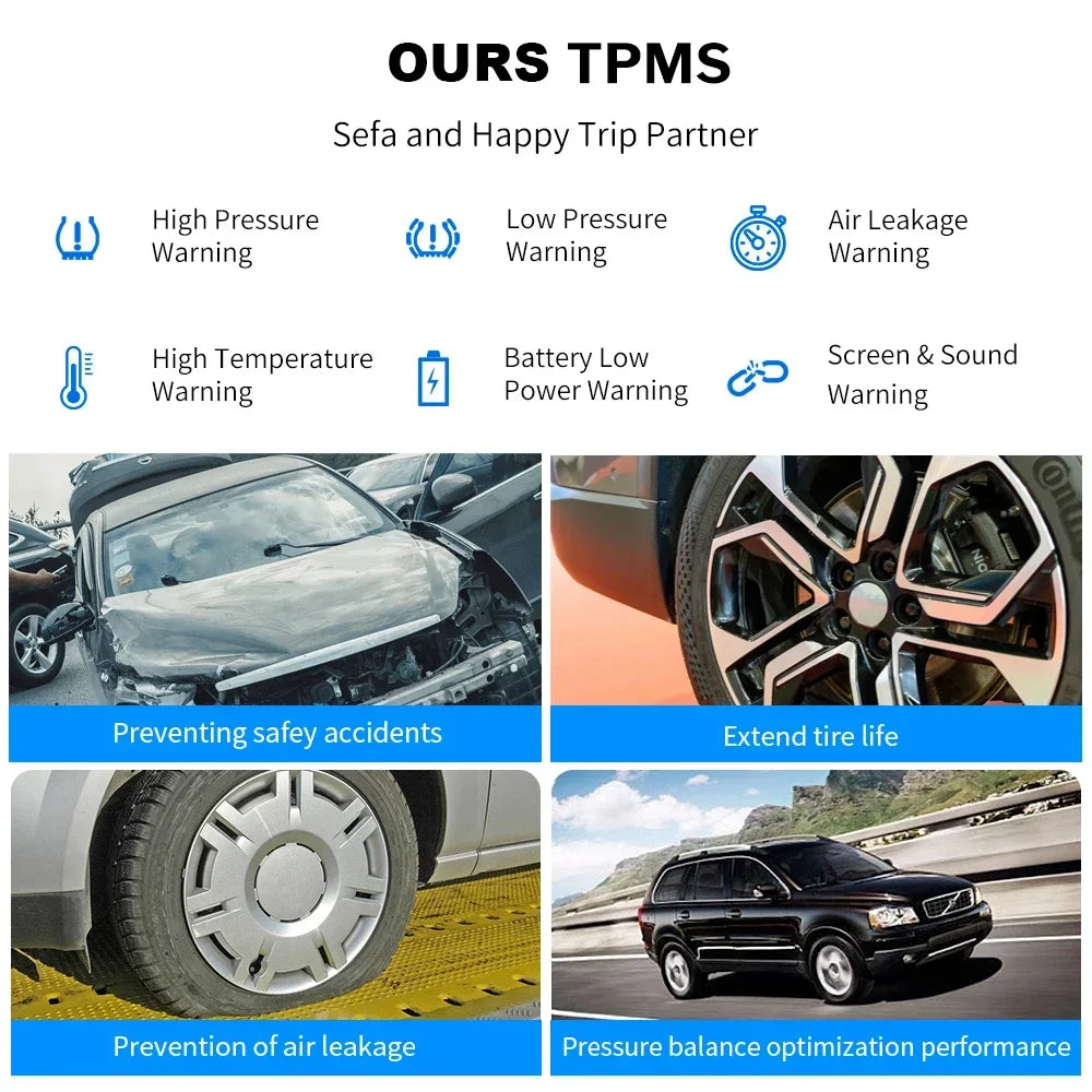 SolarGuard™ TPMS: Sun-Powered, Real-Time Tire Safety