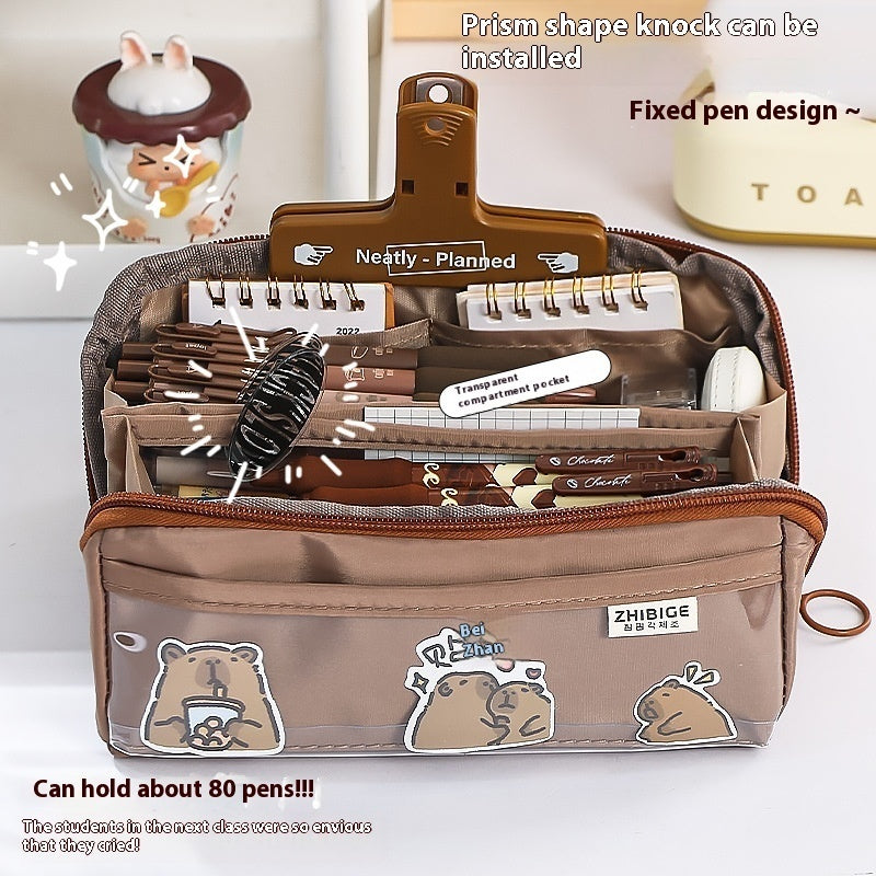 Multi-function storage bag with compartments