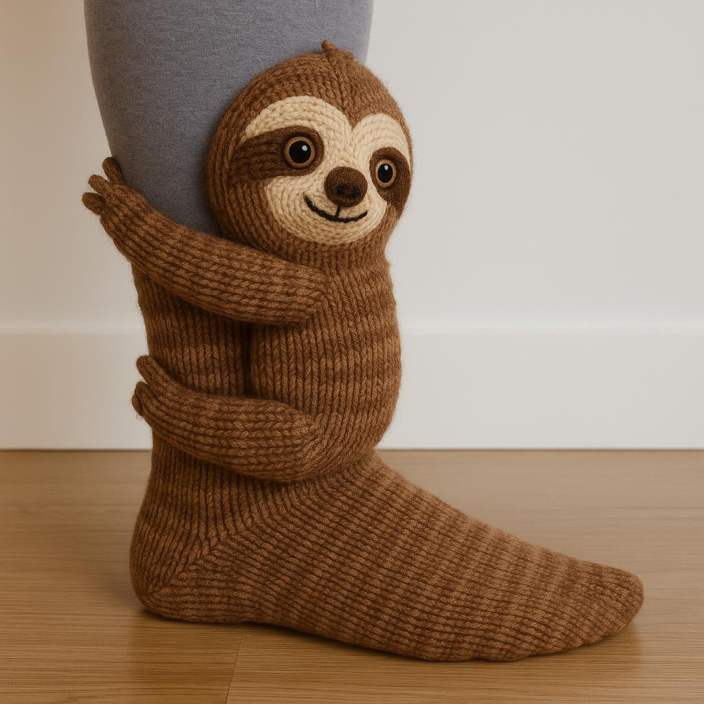 CozyCritter™ 3D Knit Animal Socks